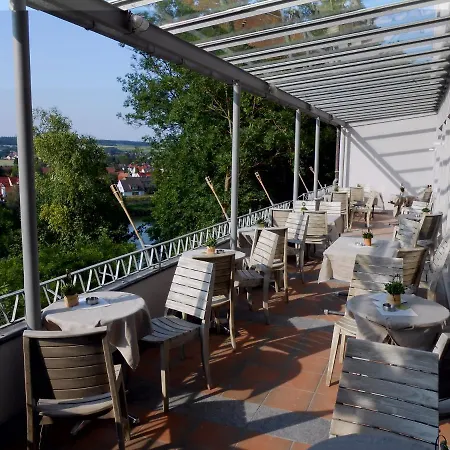Aussicht Bio Restaurant Cafe Neuburg an Der Donau